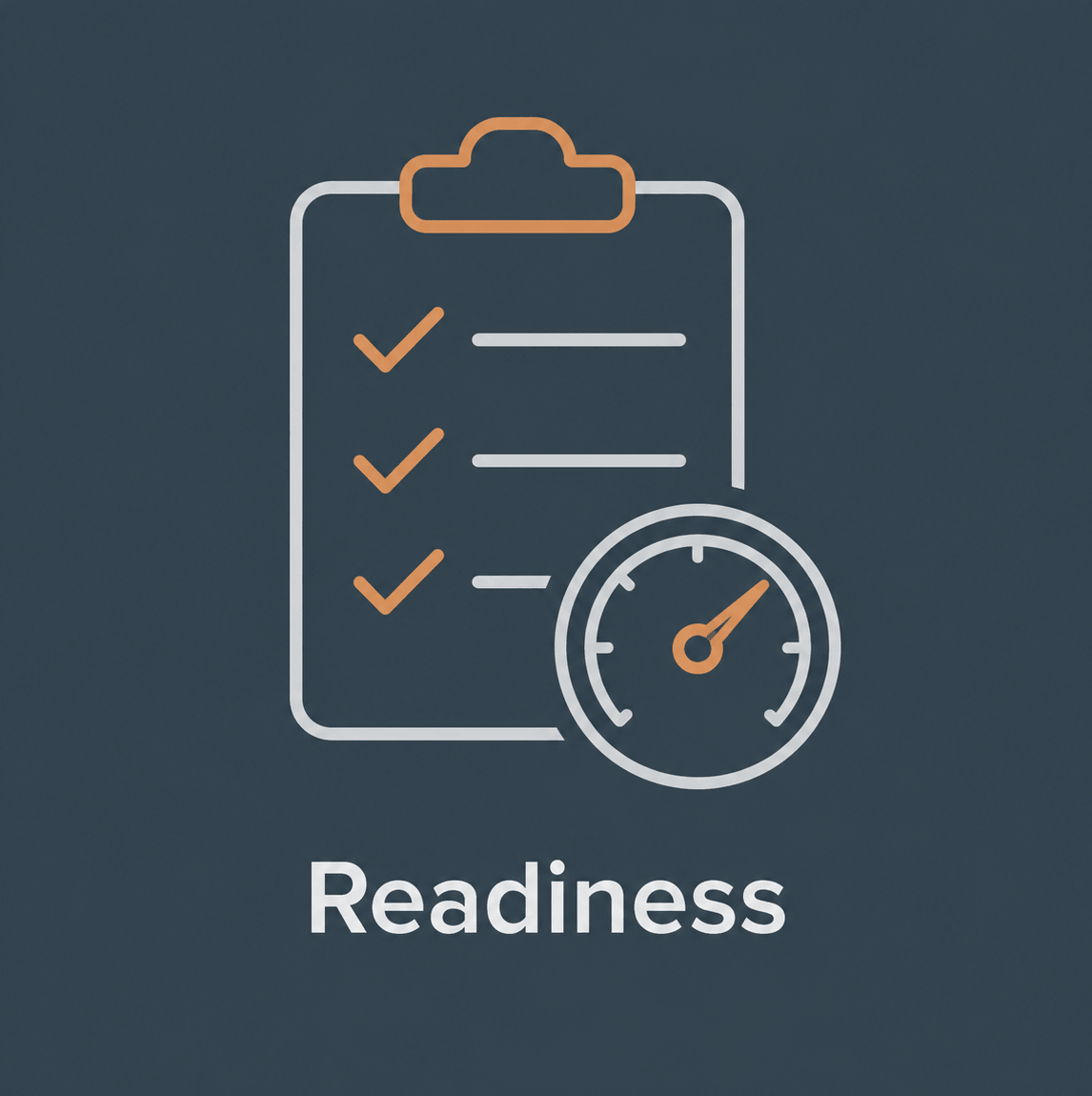 Governance readiness measurement illustration