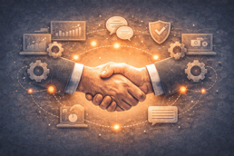 Collaboration with partners illustration